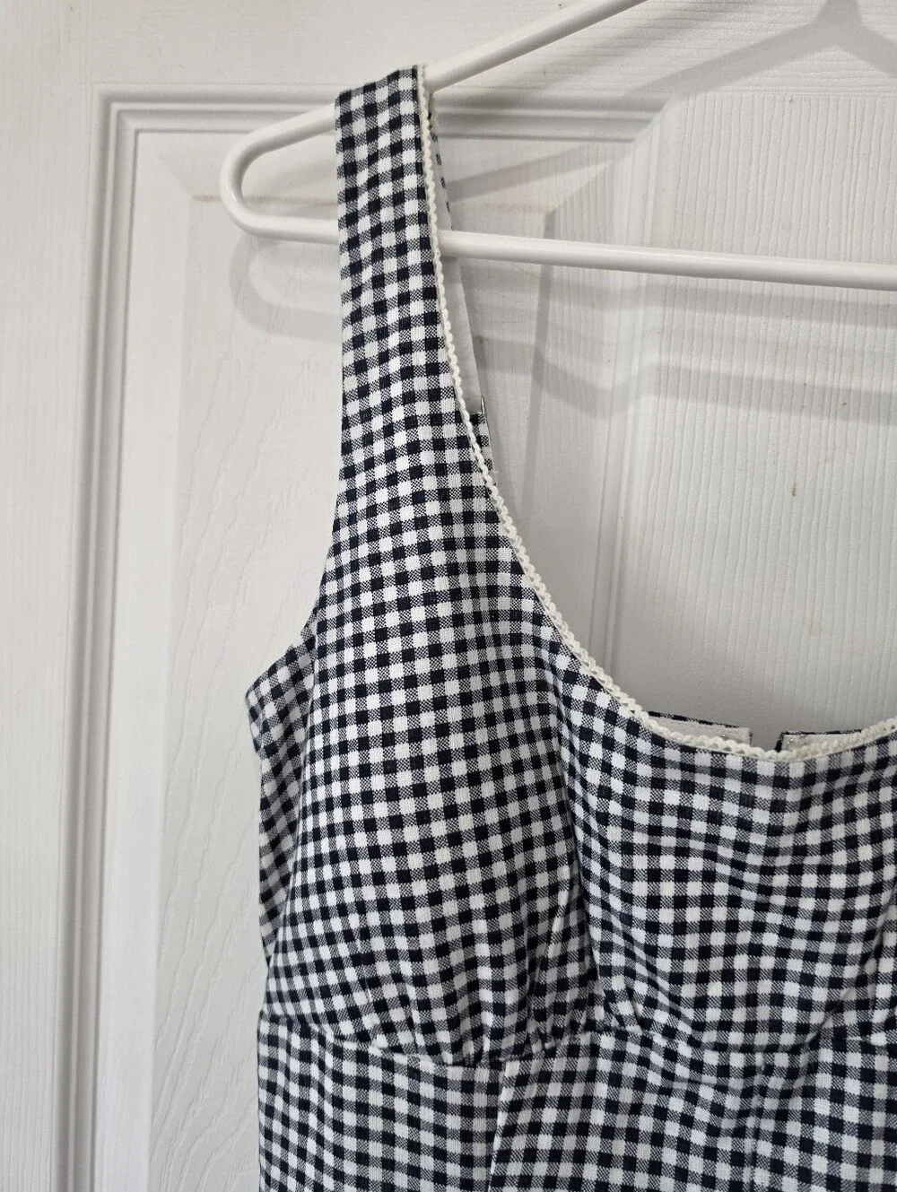 Abercrombie and Fitch Linen-Blend A&F Bra-Free Dylan Midi Dress Size Medium NWT